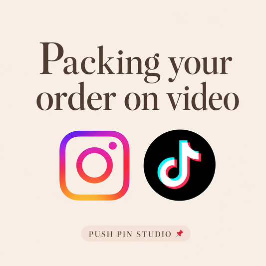🎥 Aesthetic Order Packing Experience